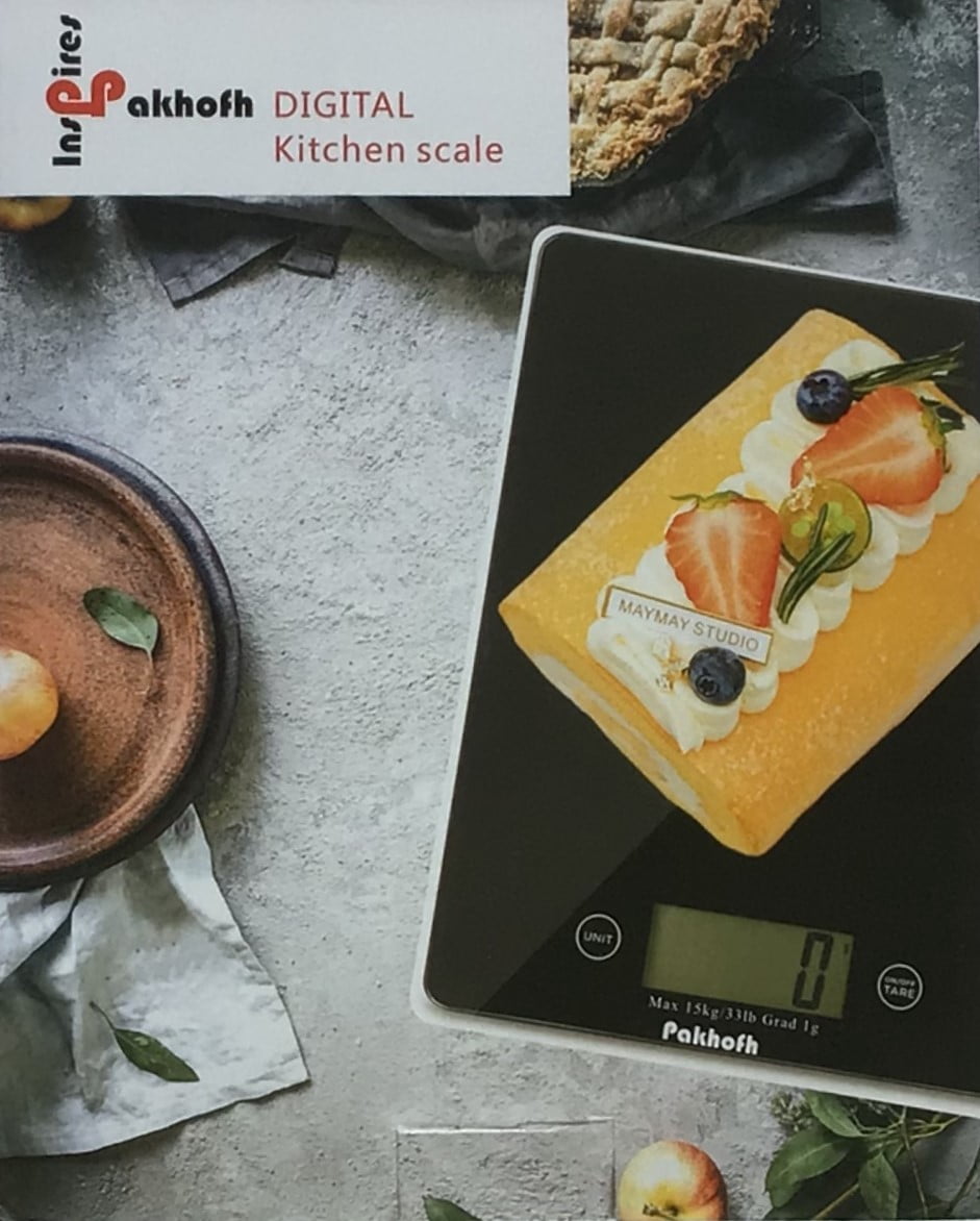 15kg/33Lb Pakhofh Weighing Digital Electronic Kitchen Scale