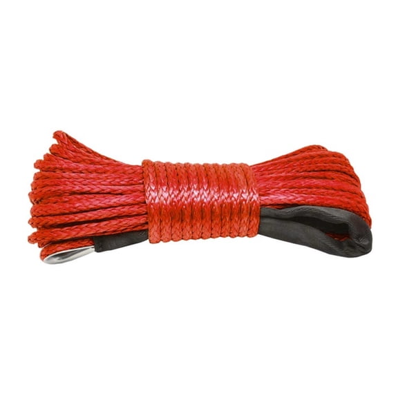 15m Winch Cable Cable Towing Car Tow Strap Trailer Rope With Hook For ATV Off Road Accessories 7700lbs 3.5T ,Durable & Safe