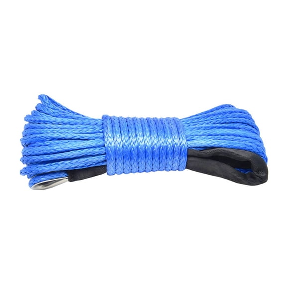 15m Winch Cable,Cable Towing Car Tow Strap Trailer Rope With Hook For ATV Off Road Accessories 7700lbs 3.5T ,Durable & Safe