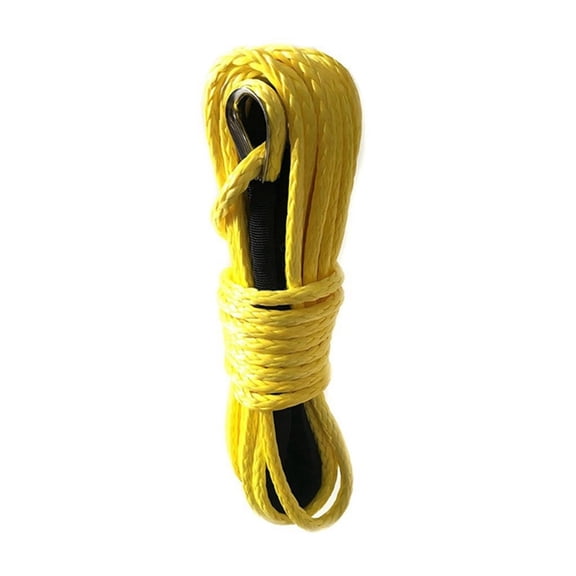 15m Winch Cable Cable Towing Car Tow Strap Trailer Rope With Hook For ATV Off Road Accessories 7700lbs 3.5T ,Durable & Safe
