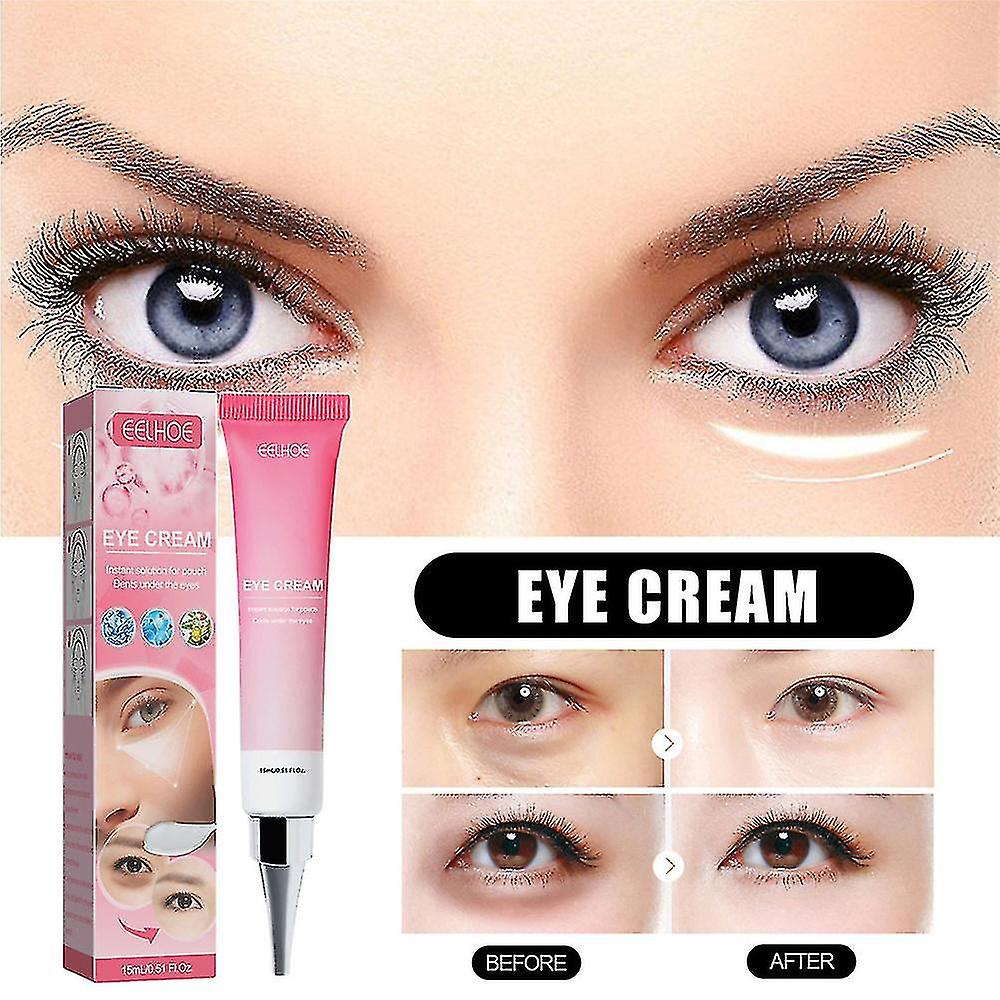 15ml Eelhoe Instant Eye Cream Hyaluronic Acid Smoothing Eye Cream