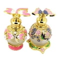 thumbnail image 1 of 15ml Empty Vintage Crystal Perfume Bottle Empty Refillable Essential Oil Container Butterfly Perfume Bottle for Home Decor, 1 of 6