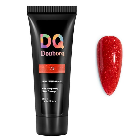 15ml Nail Diamond Gel Quick Builder Extension Gel Manicure Professional Home DIY Art Nail