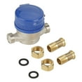 15mm 1/2 Inch Cold Water Meter with Easy Installation Fittings