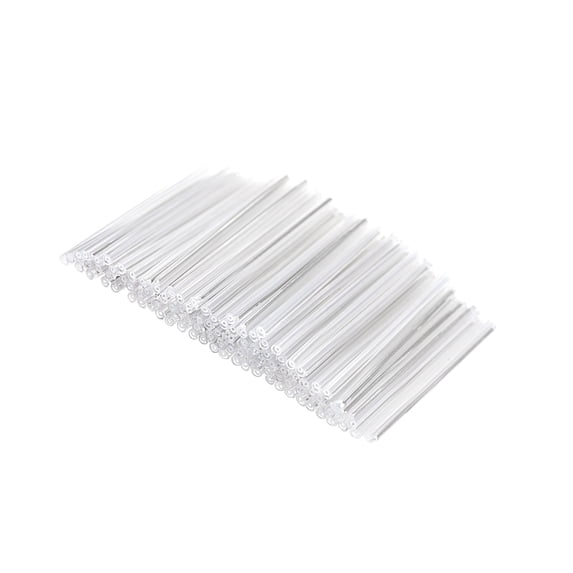 15mm 1.35mm OD Fiber Optic Sleeves 2 Ends Pre-Shrunk Fiber Optic Fusion Tube Protector Sleeves Clear 100pcs
