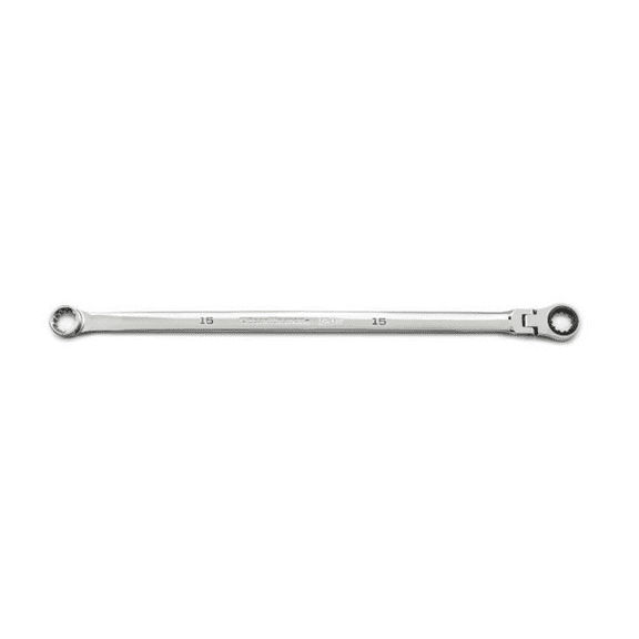 15mm 120 XP Universal Spline XL Flex Ratchet Wrench