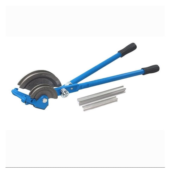 15mm & 22mm Double-Groove Pipe Bender, 180° Heavy Duty Tool for Copper Tubing