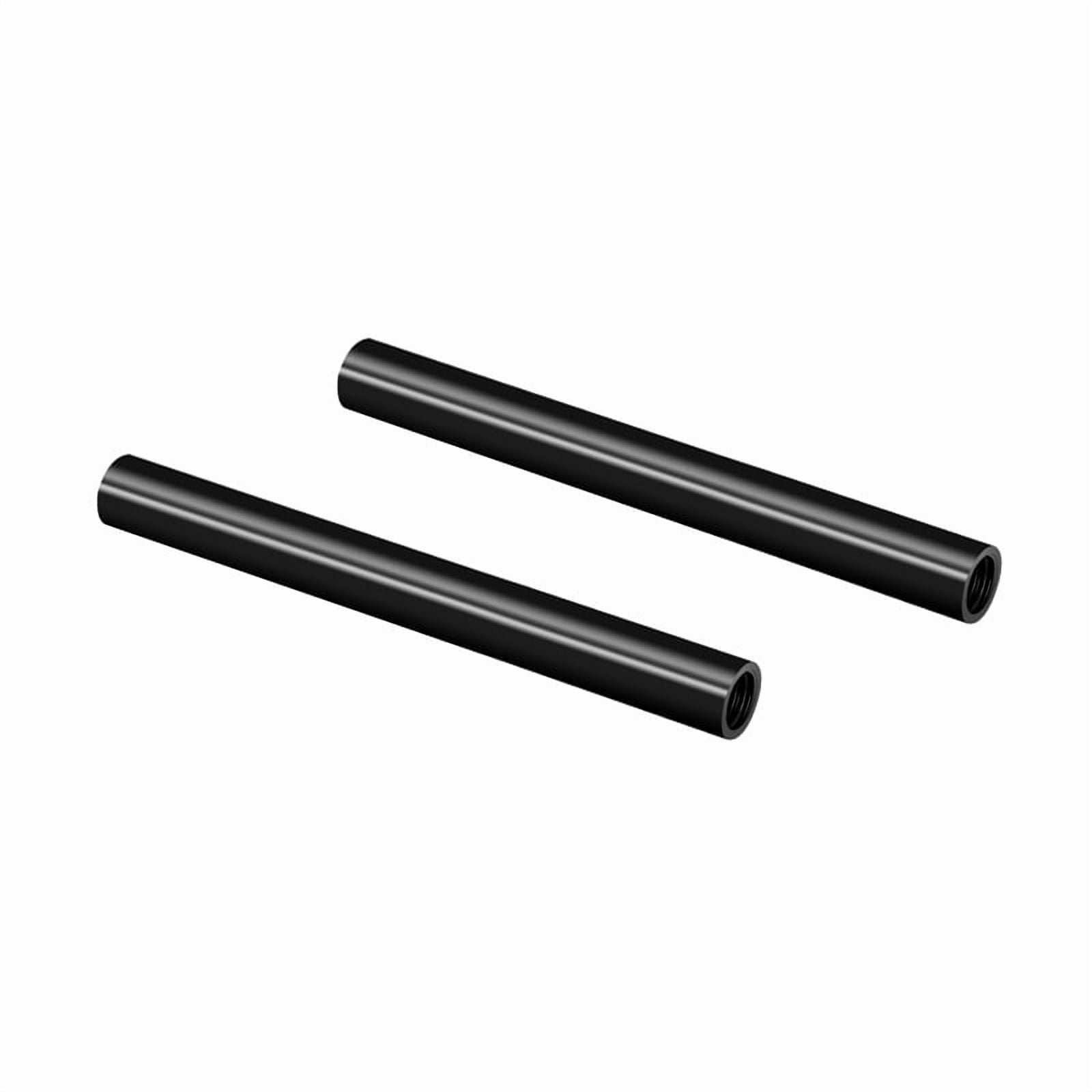 15mm Aluminum Camera Rails Extension Rod Inner Threaded Connectors For ...
