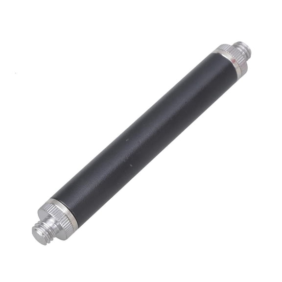 15mm Diameter Metal 1/4 Extension Rod & 1/4 to 3/8 Screw for Tripod Phone Stand