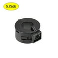 thumbnail image 1 of 15mm Ferrite Cores Ring Clip-On RFI EMI Noise Suppression Filter Cable Clip Black 5pcs, 1 of 5