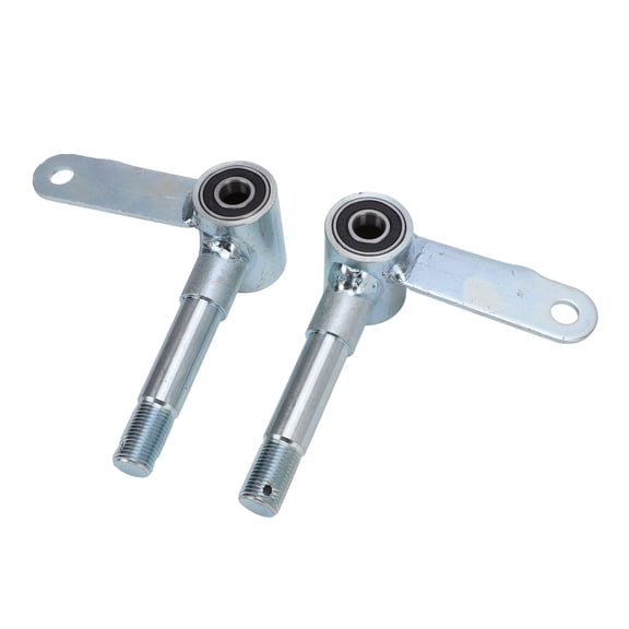 15mm Front Wheel Steering Knuckle Spindle Replacement Parts for 110cc 125cc 150cc 200cc 250cc Go Kart UTV ATV Quad Bike Heavy Duty Steel Alloy Axle Upgraded Front Strut Knuckle Spindles