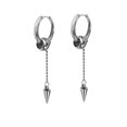 thumbnail image 1 of 15mm Hoop 6mm Beads 1cm Spike Earrings, 1 of 1