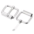 thumbnail image 1 of 15mm Metal Roller Buckles Iron Electroplated Silver Tone 12 Pack, 1 of 5