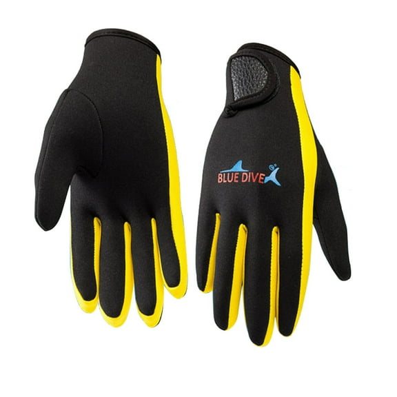 15mm Neoprene Thermal Water Sports Gloves for Diving Surfing Spearfishing Snorkeling and Marine Activities