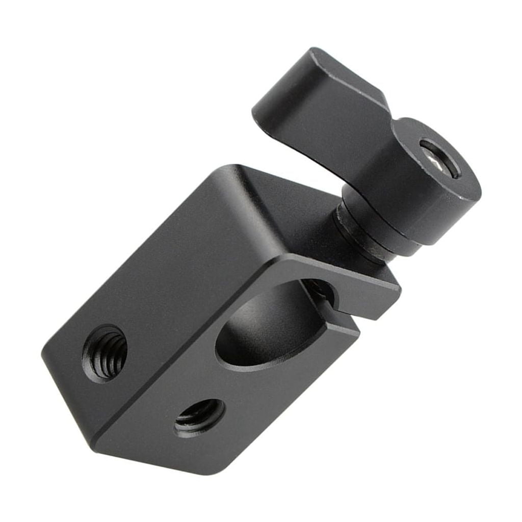 15mm Rod Clamp Rail Connector with 1/4inch Thread Hole to Attach Camera ...