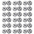 thumbnail image 1 of 15mm Silicone Beads, 40 Pieces Round Silicone Beads for Keychain DIY Crafts Bracelet Necklace Lanyards - style1, 1 of 6
