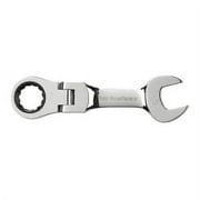 15mm Stubby Flex Comb. Ratcheting Wrench