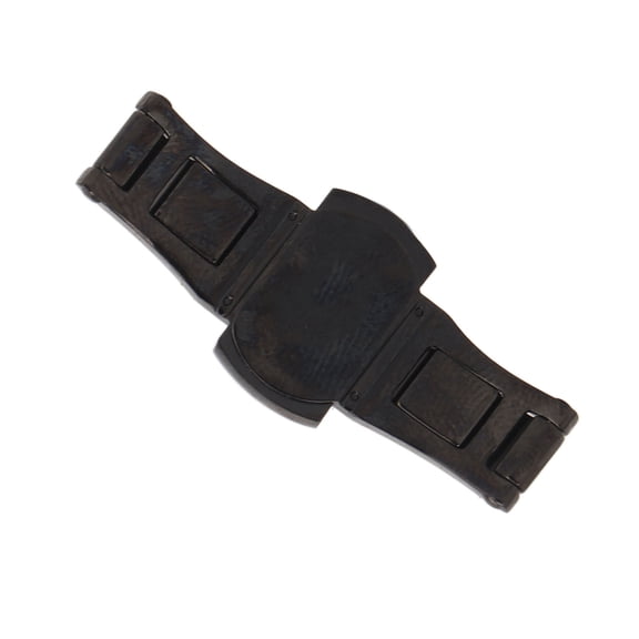 15mm x 5mm Steel Folding Deployment Clasp Watch Buckle with Double Push Button