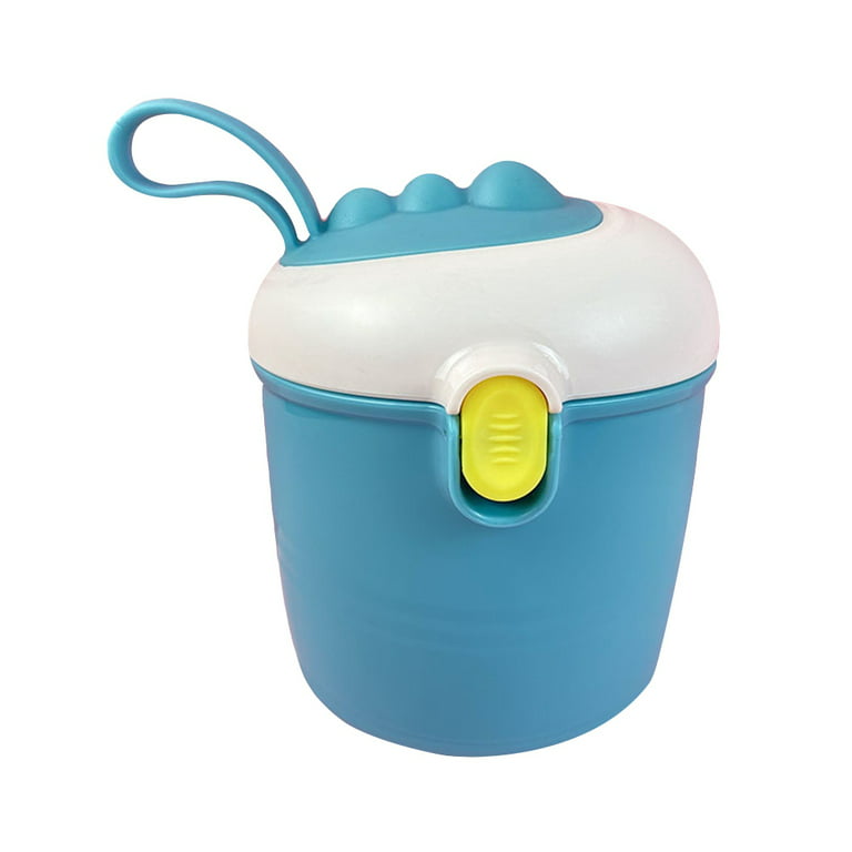 Baby Formula Dispenser, Milk Powder Dispenser, Portable Non-Spill Formula,  Storage Container with Carry Handle and Spoon for Outdoor Activities
