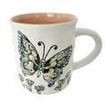 thumbnail image 1 of 15oz Ceramic Coffee Mug, Hand Painted Tea Cup for Office and Home, Cute Butterfly Mug,Best Gifts for Women and Men,Dishwasher Microwave Safe, 1 of 6