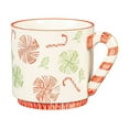 thumbnail image 1 of 15oz Ceramic Cup, Candy Cane Handle, 1 of 2