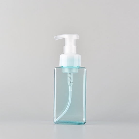 15oz Refillable Foaming Soap Dispenser, Brown Empty Pump Bottle Container for Liquid Hand Soap - 450ml