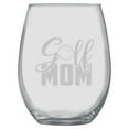 thumbnail image 1 of 15oz Stemless Wine Glass -   Golf Mom, 1 of 1