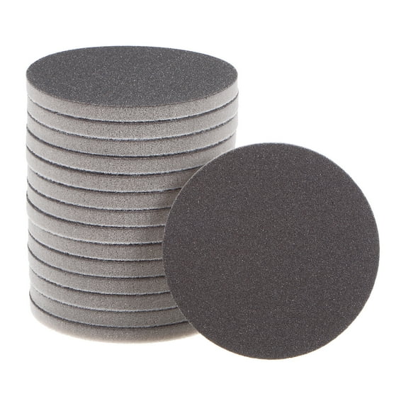 15pack 3-inch Sponge Sanding Pad 220 Grit Sanding Sponge Hook and Loop Sanding Disc
