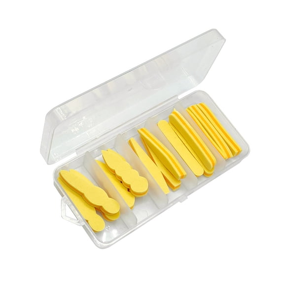 15pack Fly Fishing Foams Body Light weight Multicolor Floating Foams Body Spiders Fishing Accessories