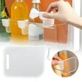 thumbnail image 1 of 15pc Clear Refrigerator Organizer Dividers - Adjustable Drawer & Shelf Dividers for Kitchen, Bathroom, Desk | DIY Space-Saving Storage Solution (Size/Style as Pictured), 1 of 7