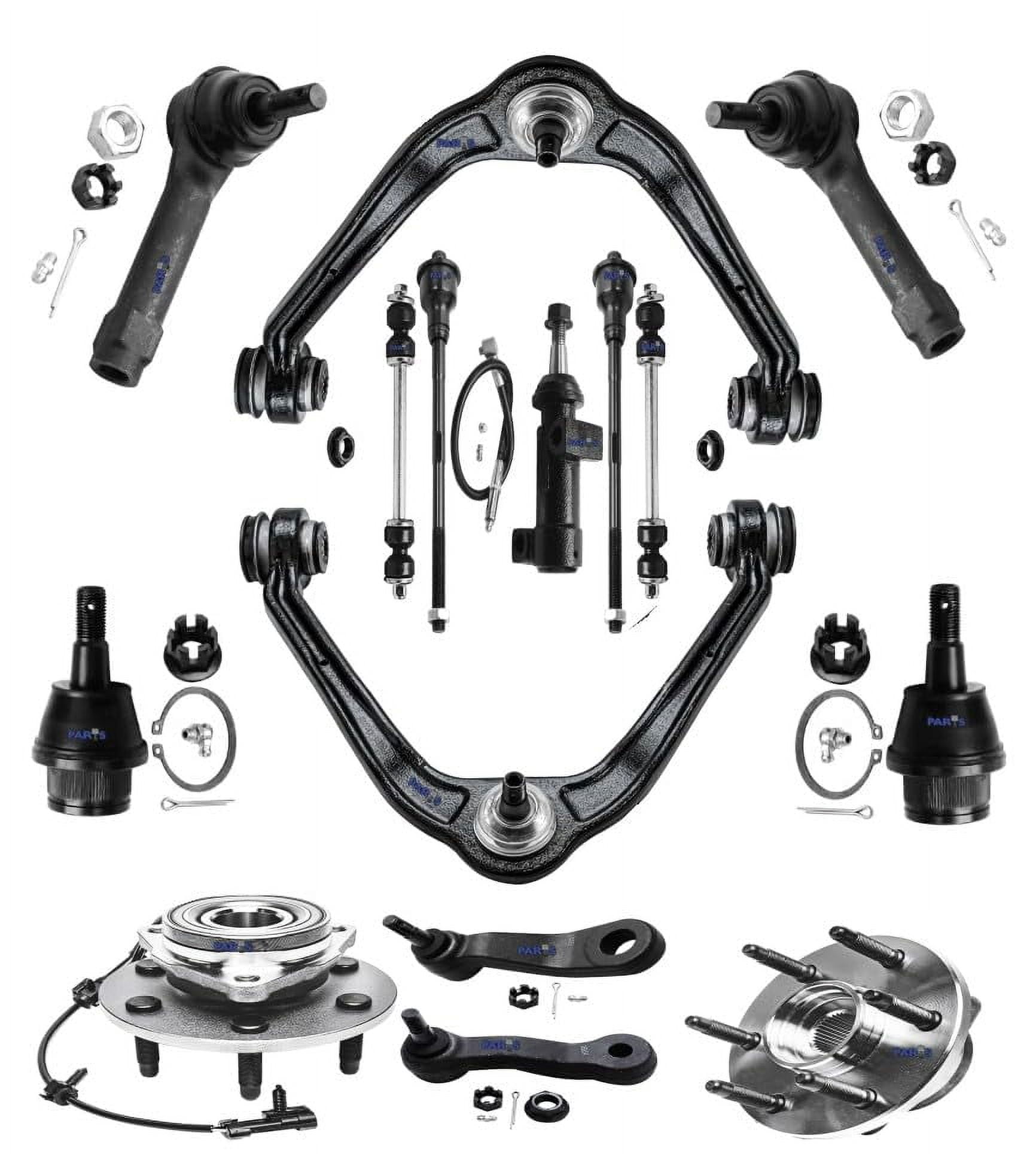 AKKON - For Avalanche Silverado Suburban Sierra Yukon XL H2 12pc Upper Lower Control Arm Sway Bar Tie Rod Ball Joint Kit In | Whizz Control Arms - Foto 9