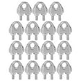 15pcs 1 16 Inch M2 Stainless Steel Wire Rope Cable Clip Clamp U Bolt 15pcs-1-16-inch-m2-stainless-steel-wire-rope-cable-clip-clamp-u-bolt