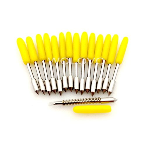 15pcs 30 Degree Graphtec CB09 Vinyl Plotter Cutter Blade with Spring