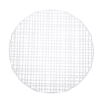 thumbnail image 1 of 15pcs 7" Plastic Mesh Canvas Sheet 6 Count Round Needlepoint Blank Canvas for Embroidery, White, 1 of 5