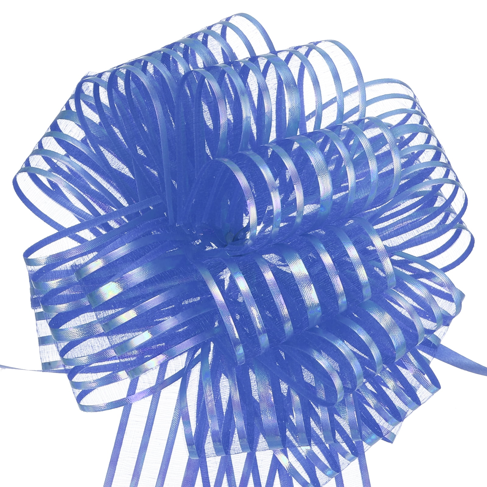 15pcs 8 Inch Organza Large Pull Bow Gift Wrapping Bows Ribbon Chiffon