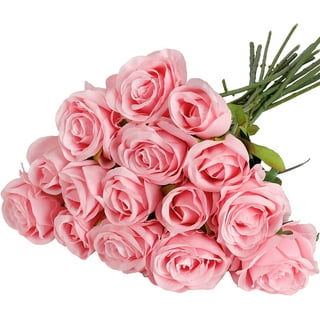 Pink Single Stem Hydrangea Silk Flower, 28 - Fisch Floral Supply