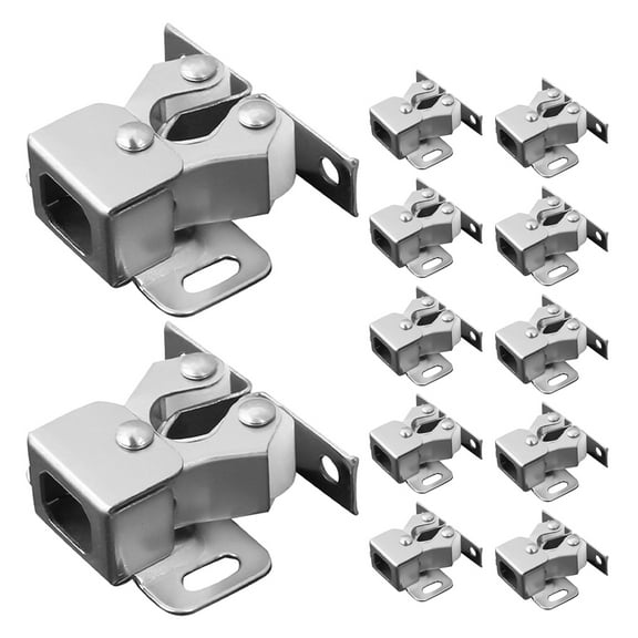 15pcs Cabinet Door Catch Cabinet Door Latch Ball Catch Door Hardware Cabinet Catch Roller Catch Cabinet Latch Cupboard Ball Catch