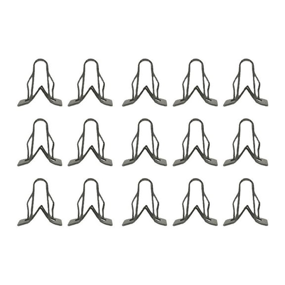 15pcs Car Console Dash Dashboard Trim Metal Retainer G2Y2 Clipsa B8G3