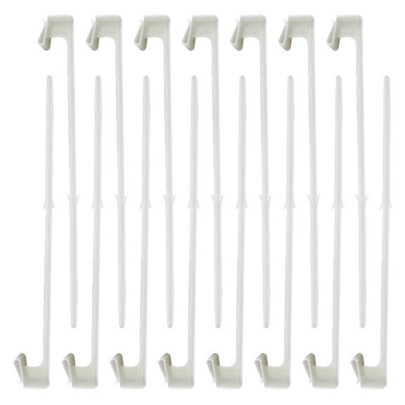 15pcs Car Window Flagpoles Flag Holder Vehicle Window Flag Racks Without Flag