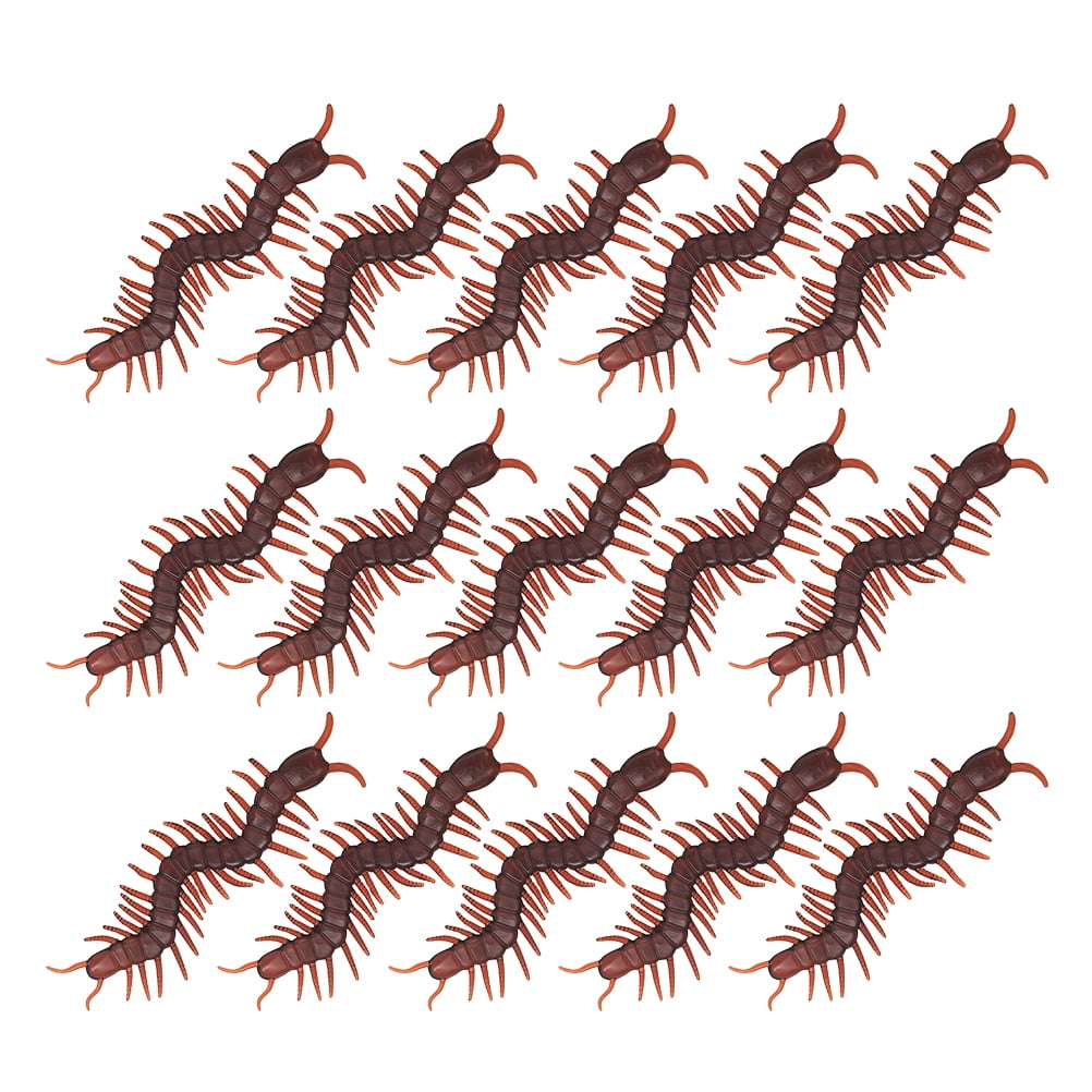 Hosfairy Halloween Decor Kit - 100g White Spider Web + 30 Black Spiders + 30 Fake Cockroaches & Centipedes For Scary Pranks - View #8