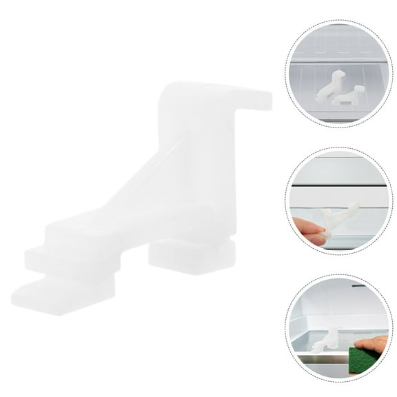 15pcs Freezer Shelf Clip Refrigerator Shelf Support Clamp Freezer Support Hooks