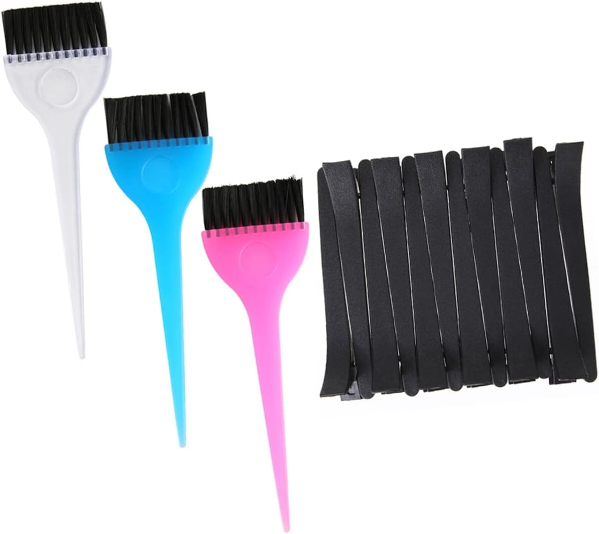 15pcs Hair Styling Tools Hair Coloring and Styling Kit Dye Brush DIY
