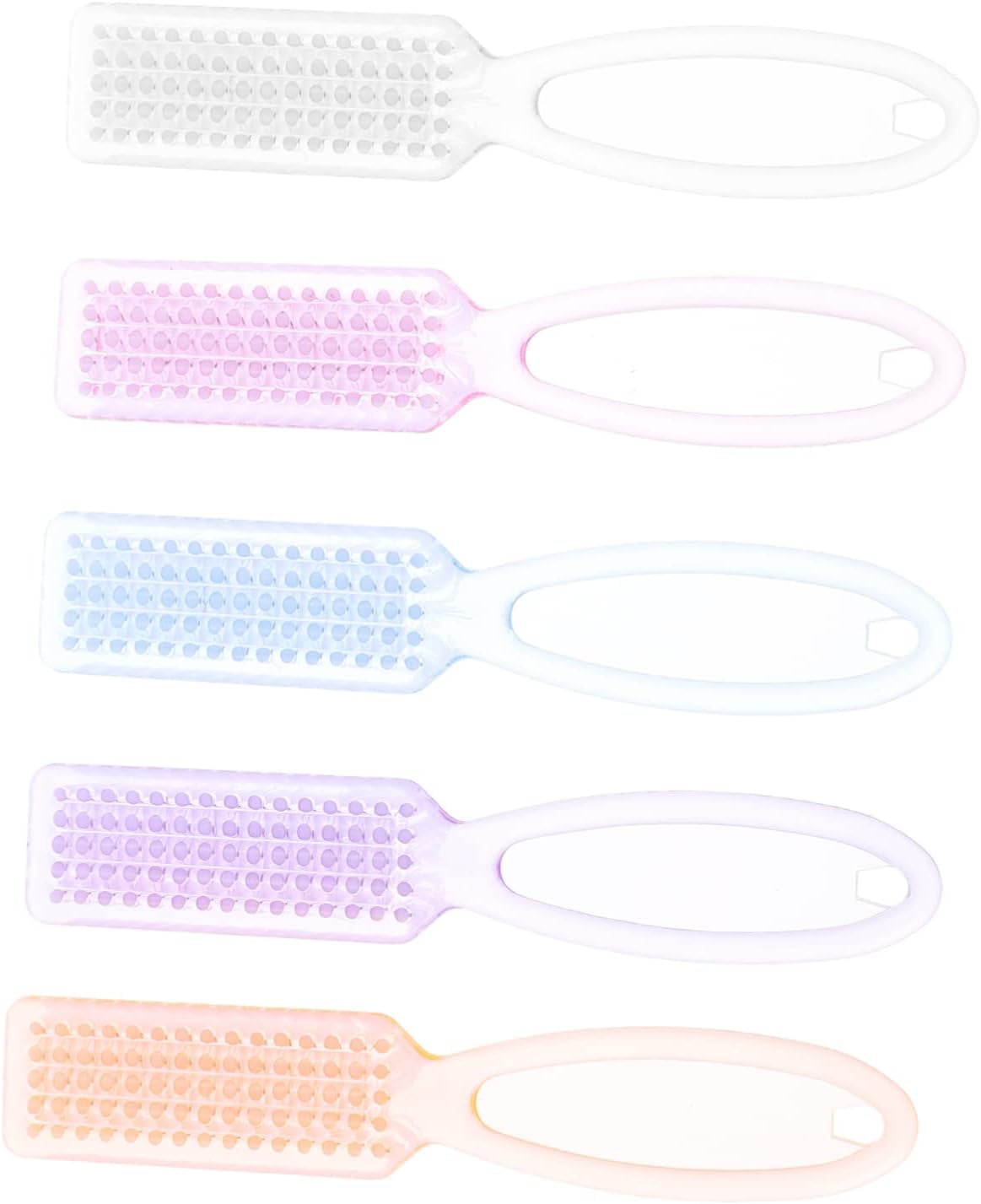 15pcs Handle Nail Brush Nail Polish Clean up Brush Brushes for Nails