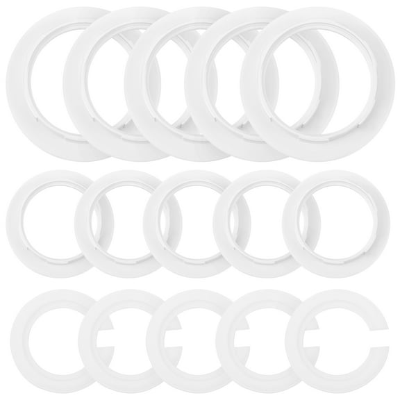 15pcs Lampshade Reducer Ring Lamp Shade Holder Lamp Socket Ring Lamp Shade Parts (E14, E27, E27 to E14)