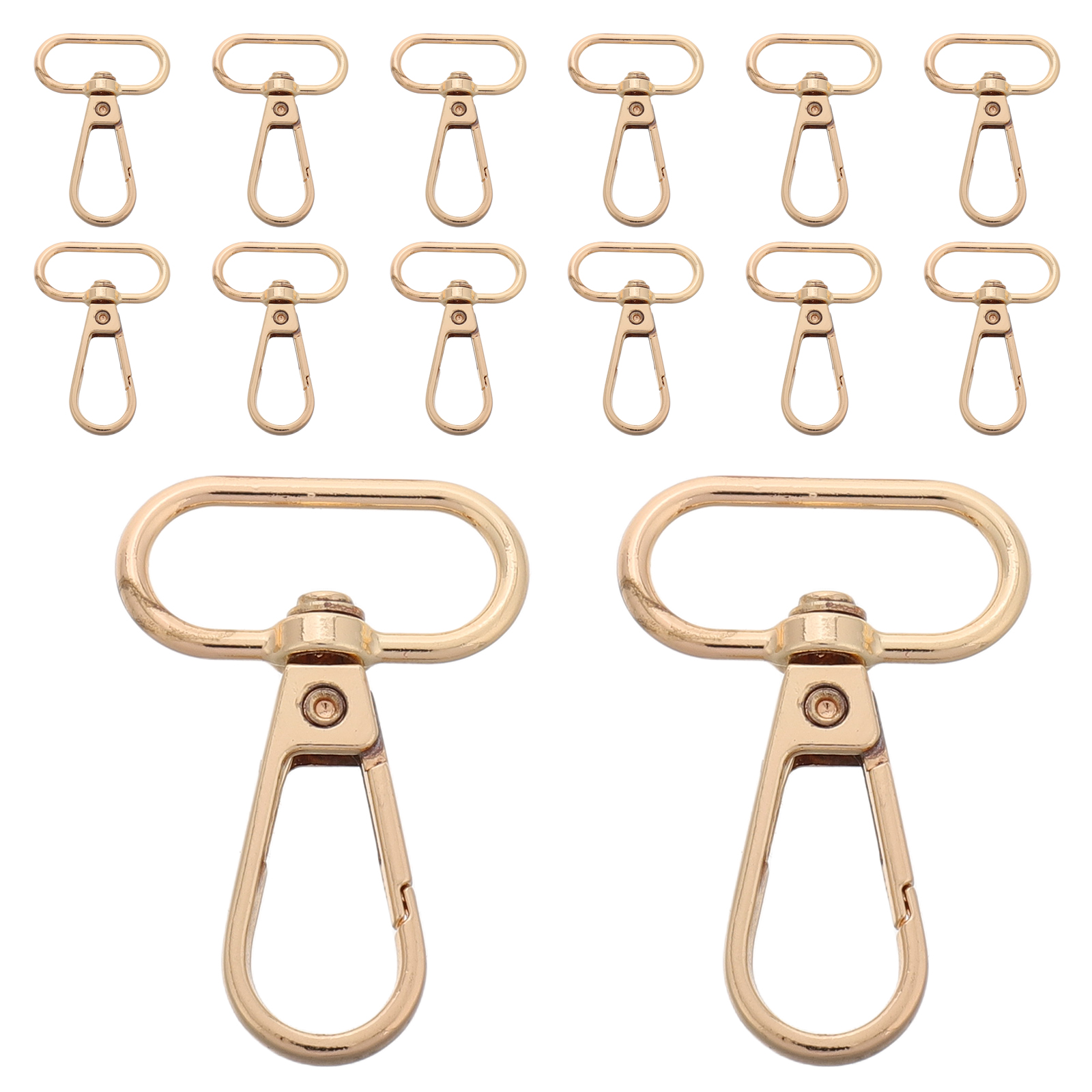 Metal Lobster Claw Clasps With O-rings 50PCS Metal Lobster Claw Clasp ...