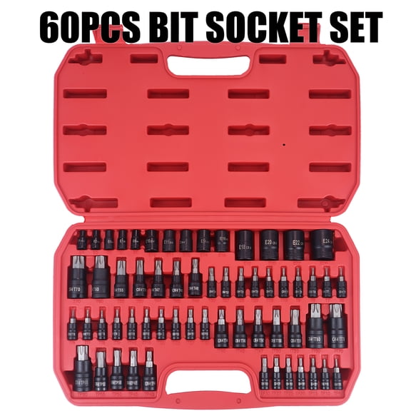 15pcs PETGLE Impact Universal Socket Set - 3/8" Drive, 8-22mm Metric, 6-Point CR-MO Steel, Swivel Head Adjustable - Professional Automotive Repair Tools