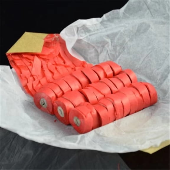 15pcs/Pack Paper Spider Silk Magic Tricks (Red Color Available , 30 Strands)Throw Streamers Trick Magic Accessories