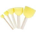 15pcs Round Sponge Tool Drawing Set Stencil Foam Brush Round Foam Paint