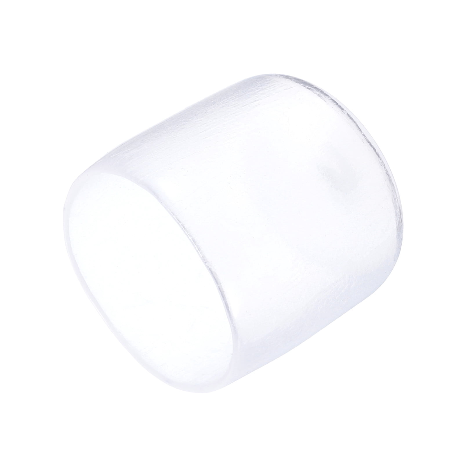 Uxcell 15pcs Rubber End Caps - 12mm (1/2 Inch) ID Clear Vinyl Caps, Screw Thread Protectors, Tube Covers - View #10
