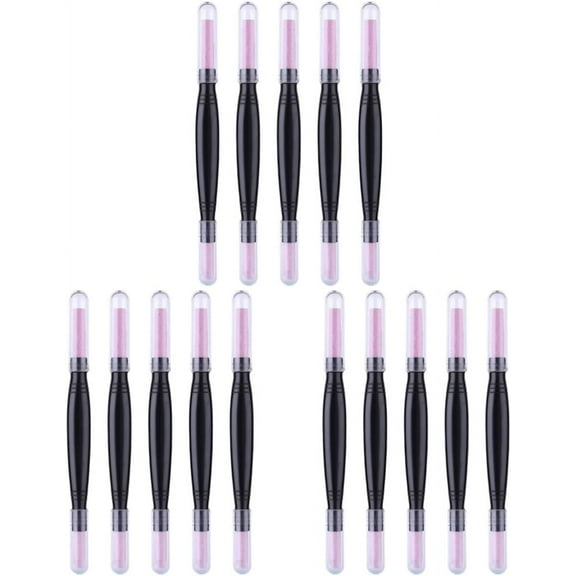 15pcs Sanding Care Manicure Multifunctional Buffer Remover for Polisher Double- Polishing Pen Toenail File Headed Pumice Nail Dead Fingernail Stick Pusher Skin Double